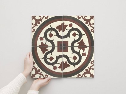 mainzu victorian esquina deco bordura roh historicka dlazba obklady orientalni 20x20