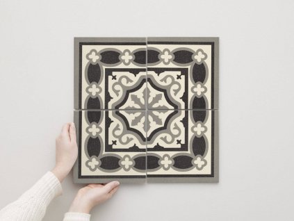 mainzu florentine esquina white bordura roh historicka dlazba obklady orientalni 20x20