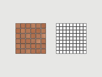 cerdomus crete mosaico spaccatella terracotta terakota cihlova mozaika podlaha steny rustikalni