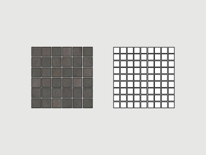 cerdomus crete mosaico spaccatella piombo terakota cihlova mozaika podlaha steny rustikalni