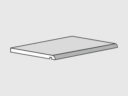 cerdomus Effetto Pietra di Ostuni gradino step 20 mm schod schodovka terakota cihlova mozaika podlaha steny rustikalni