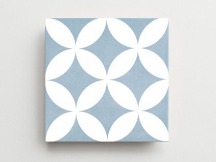 fleur ciel dlazba obklady modro bile minimal design retro 01