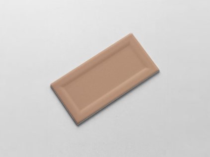 cesi reverso pompelmo matt bezove reliefni obklady jednobarevne obdelnik 6,5x15