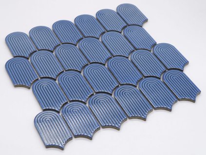 wave jadran modra relief oblouk mozaika obklady lesk 02
