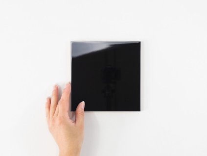 CE.SI. I Colori Lava Glossy – černé obklady – formát na výběr, lesk