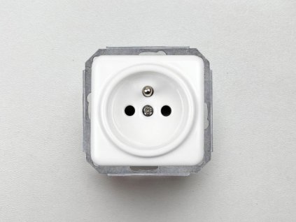 retro square ctvercovy porcelanova zasuvka segment do ramecku