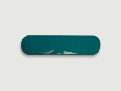 wow grace o teal gloss ovalne obdelnikove obklady jednobarevne lesk mat