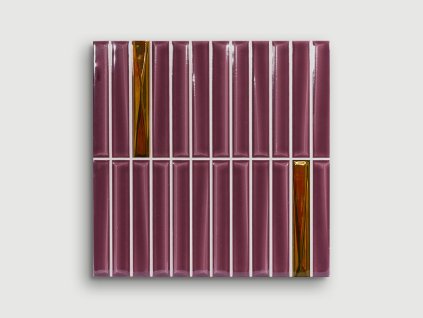 monopole melody decor bordeaux gold obklady relief imitace mozaiky 20x20