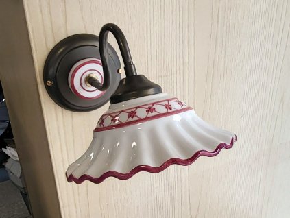 irene keramicke svitidlo lampa nastenna handmade rucne malovana 01