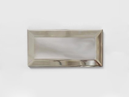metro obklady obdelnik zkosene 3d 7 5x15 retro do koupelny kuchyne silver