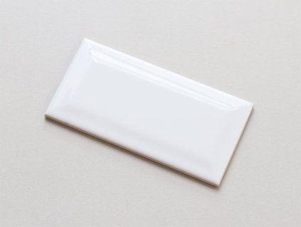 biselados obklady jednobarevne zkosene hrany metro obdelnik bile 001 0 07