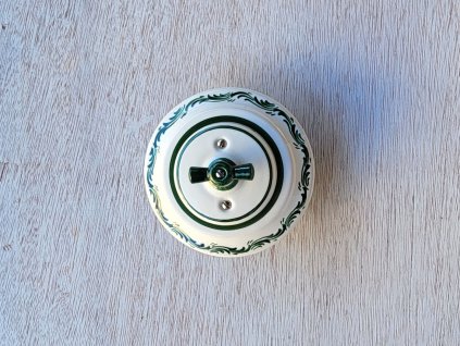 vypinac keramicky bily malovany elena selska vlnka 01