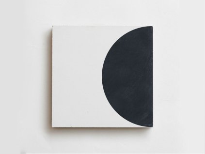 semicirculo cementova dlazba geometricka pulkruh 20x20