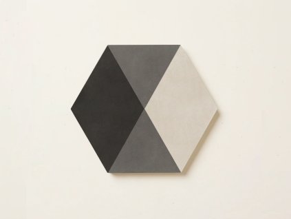 hexa triangle cementova hexagonalni dlazba trojuhelniky