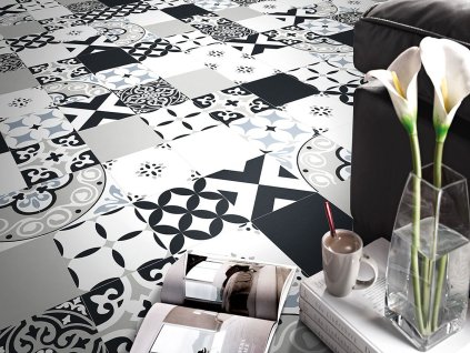 xclusive element star dlazba obklady retro cernobile