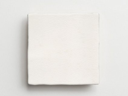 antic craquele obklady retro kuchyne koupelna jednobarevne 13x13 krakelovane white