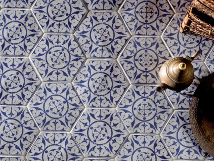 marrakech obklady dlazba dekory orientalni hexagon 02