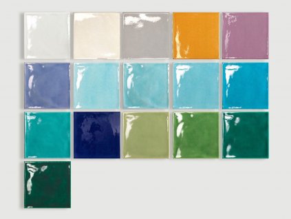 krakle 15x15 obklady do koupelny kuchyne barevne jednobarevne 05