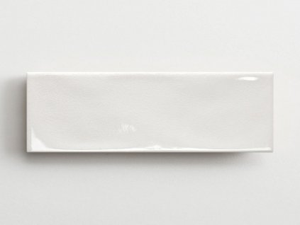 tonalite krakle obklady jednobarevne obdelnik lesk 10x30 bianco