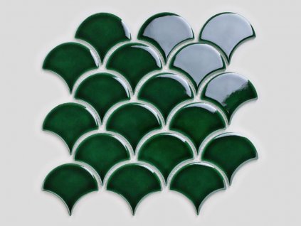 mozaika rybi supina zelena design koupelna kuchyne 02