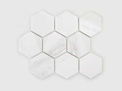 mramorova mozaika sit hexagon velky 08