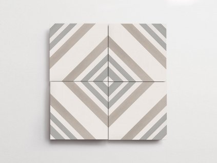 deco anthology geo c taupe 20x20 dekor historicky minimalisticky 02