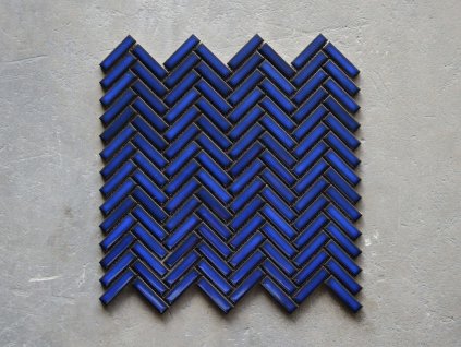 malla chewron blue mozaika obdelnik rybi kost modra 03