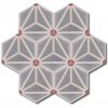 Hexa Atome cementová dlažba hexagon 20x23