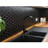 hexagon velky mozaika keramicka interier exterier steny koupelny kuchyne cerna mat 01