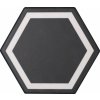 tonalite examatt exatarget nero dlazba obklady retro hexagonalni matna