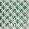 clay obklady 10x10 jednobarevne leskle retro handmade imitace koupelny kuchyne emerald pattern 02