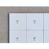 primus rustico bile obklady 15x15 ruzicky ruze dekor 02