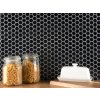 hexagon mozaika keramicka interier exterier steny koupelny kuchyne cerna mat 06