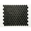 hexagon mozaika keramicka interier exterier steny koupelny kuchyne cerna mat anti slip 01