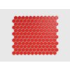 hexagon maly mozaika cervena matna koupelny kuchyne 04