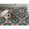 menton cementova dlazba handmade barevna zelena 01