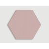 goog vibes hexagonalni dlazba obklady dekory jednobarevne pink