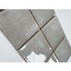 cifre zellige obklady 10x10 lesk jednobarevne imitace handmade gris