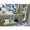 mainzu portobello obklady bilo modre vzorovane kvetiny 08