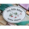 keramicky dverni stitek dej buh stesti sipek 03