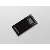 cesi reverso lava glossy cerne reliefni obklady jednobarevne obdelnik 6,5x15