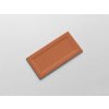 cesi reverso paprika matt hnedo cervene reliefni obklady jednobarevne obdelnik 6,5x15