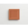 cesi reverso paprika matt hnedo cervene reliefni obklady jednobarevne obdelnik 7,5x7,5