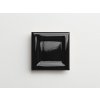 cesi reverso lava glossy cerne reliefni obklady jednobarevne obdelnik 7,5x7,5