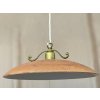 toscano stropni rustikalni lampa terakota cihlova rezna industrial handmade velka 02