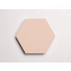 Cevica Boom Peach – broskvová dlažba, hexagon 14x16, mat