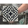 azahar black cementova dlazba 20x20 ornamentalni motiv 02