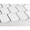 mozaika hexagon podlouhly sestiuhelnik bila lesk 01