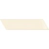 Obklad do interiéru zkosený lesklý jednobarevný 6,4x28 Chevron Right Ivory