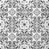 Dlažba do interiéru a exteriéru dekorovaná matná 15x15 Aquarel Decoro Vega Grigio